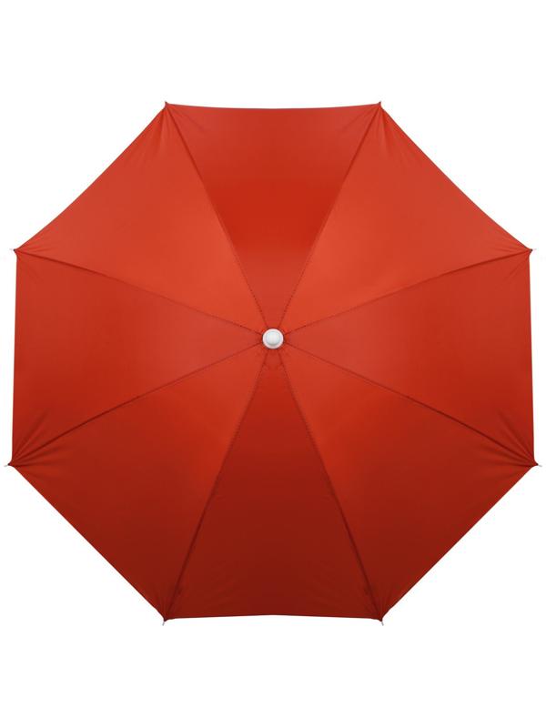 Зонт пляжный «Классика» с механизмом наклона, d=180 cм, h=195 см, цвета микс