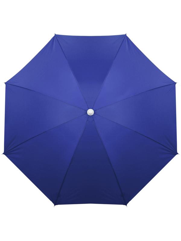 Зонт пляжный «Классика» с механизмом наклона, d=210 cм, h=200 см, МИКС