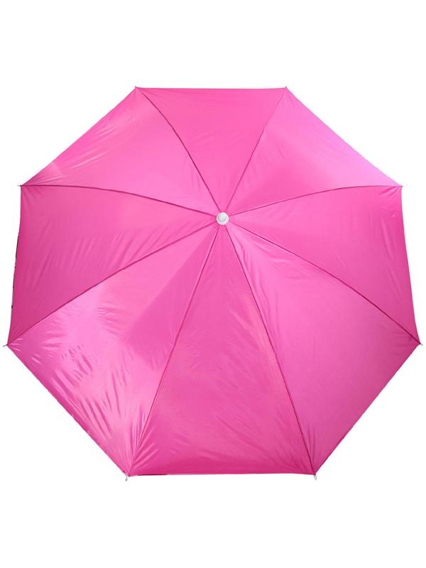 Зонт пляжный «Классика», d=240 cм, h=220 см, цвета микс