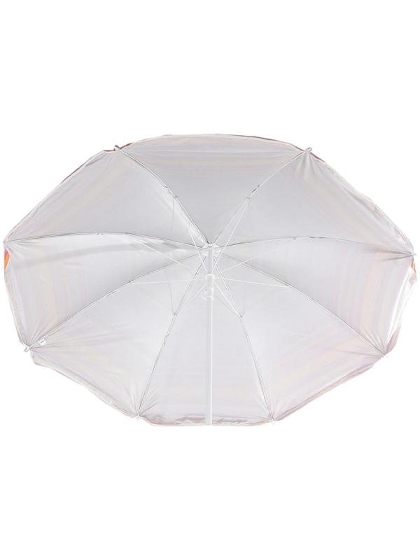 Зонт пляжный «Модерн» с серебряным покрытием, d=240 cм, h=220 см, цвета микс