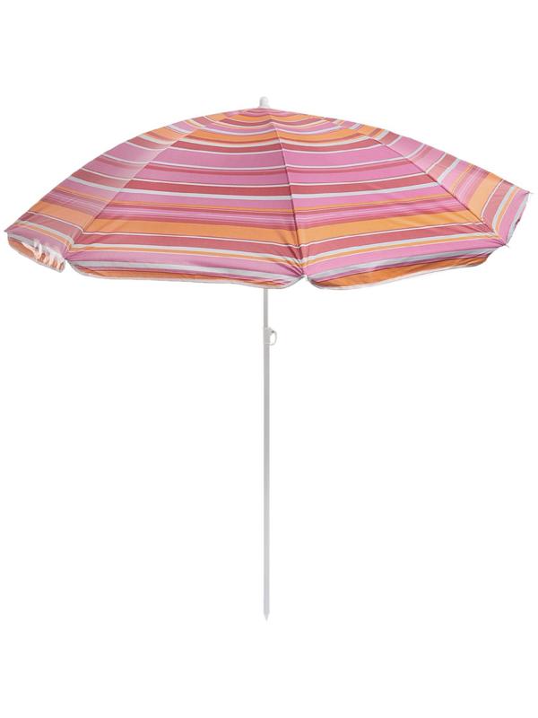 Зонт пляжный «Модерн» с серебряным покрытием, d=240 cм, h=220 см, цвета микс