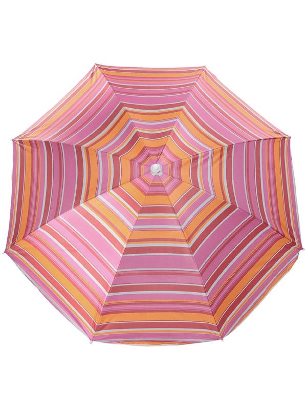 Зонт пляжный «Модерн» с серебряным покрытием, d=240 cм, h=220 см, цвета микс
