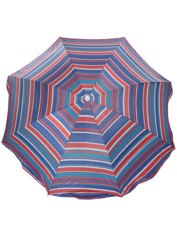 Зонт пляжный «Модерн» с серебряным покрытием, d=240 cм, h=220 см, цвета микс