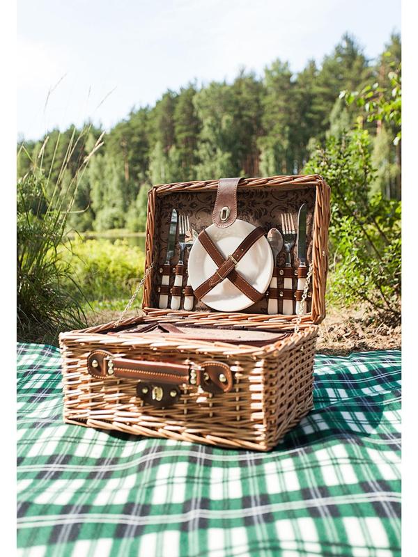 Корзина-холодильник для пикника Camila на 2 персоны