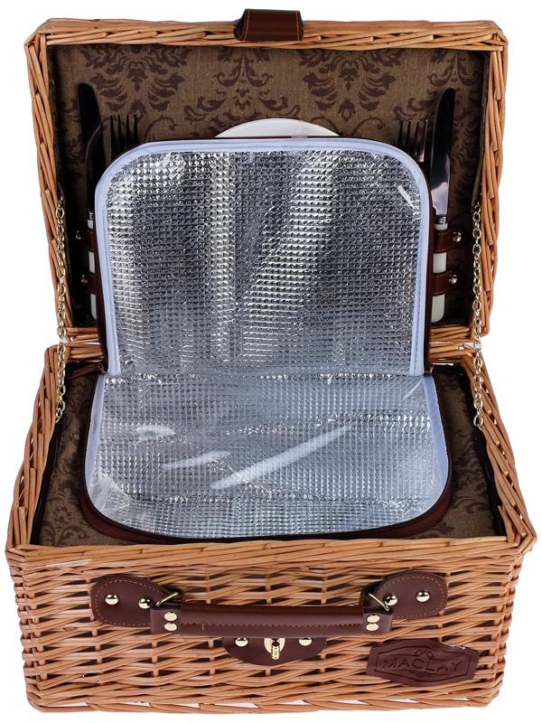 Корзина-холодильник для пикника Camila на 2 персоны