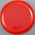 Тарелки одноразовые, d= 21 см, цвет красный, 12 шт/уп