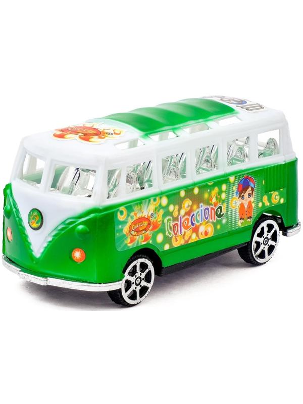 Автобус инерционный «Микроавтобус», цвета МИКС