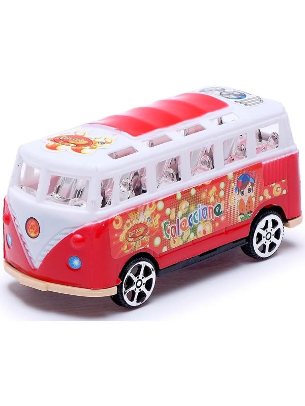 Автобус инерционный «Микроавтобус», цвета МИКС