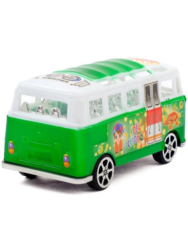 Автобус инерционный «Микроавтобус», цвета МИКС