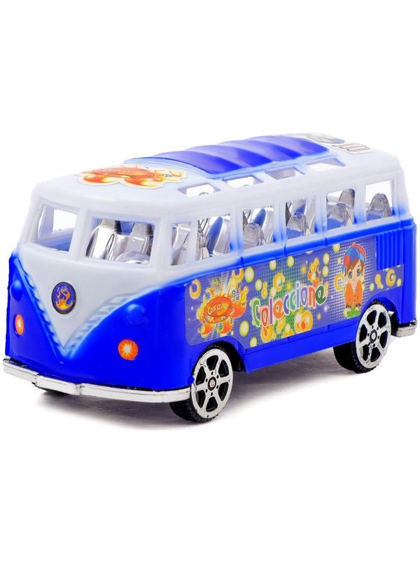 Автобус инерционный «Микроавтобус», цвета МИКС