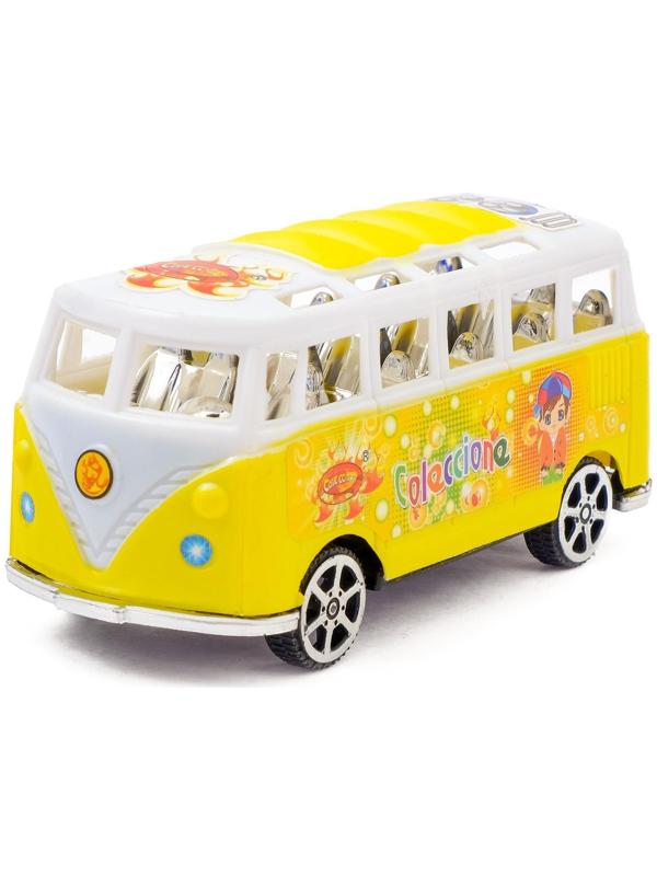 Автобус инерционный «Микроавтобус», цвета МИКС