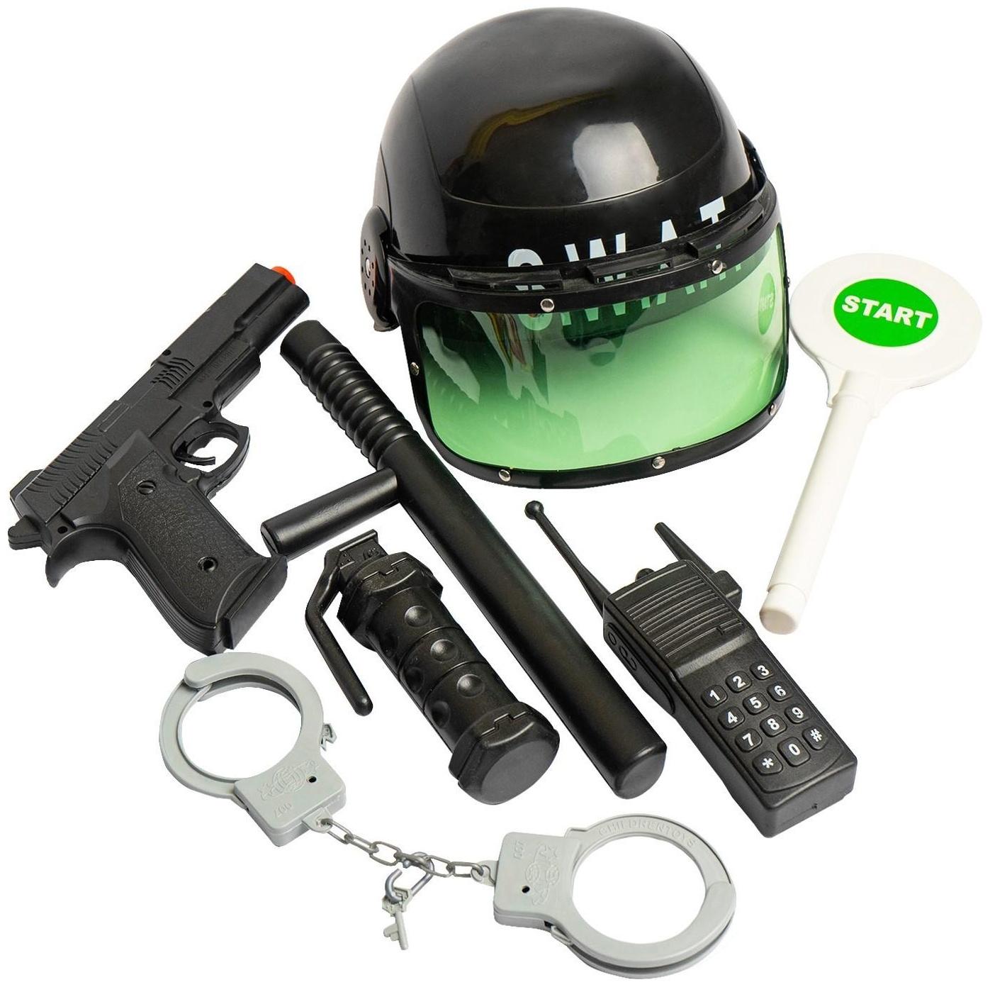 Набор игровой «Полиция», со шлемом, 7 предметов, МИКС