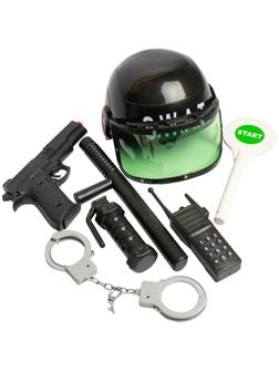 Набор игровой «Полиция», со шлемом, 7 предметов, МИКС