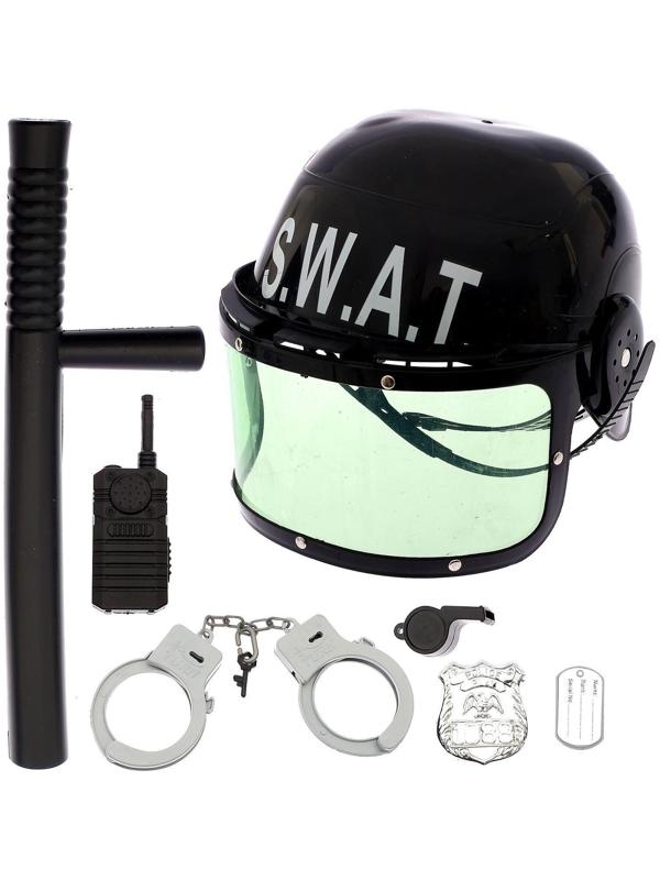 Набор игровой «Полиция», со шлемом, 7 предметов, МИКС