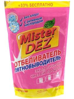 Отбеливатель Mister Dez, порошок, для тканей, кислородный, 800 г
