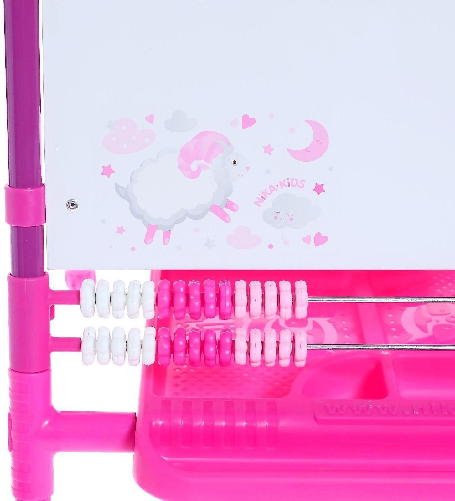 Мольберт детский, двусторонний «Растущий», регулируется по высоте, размер 755 × 516 × 70 мм, МИКС