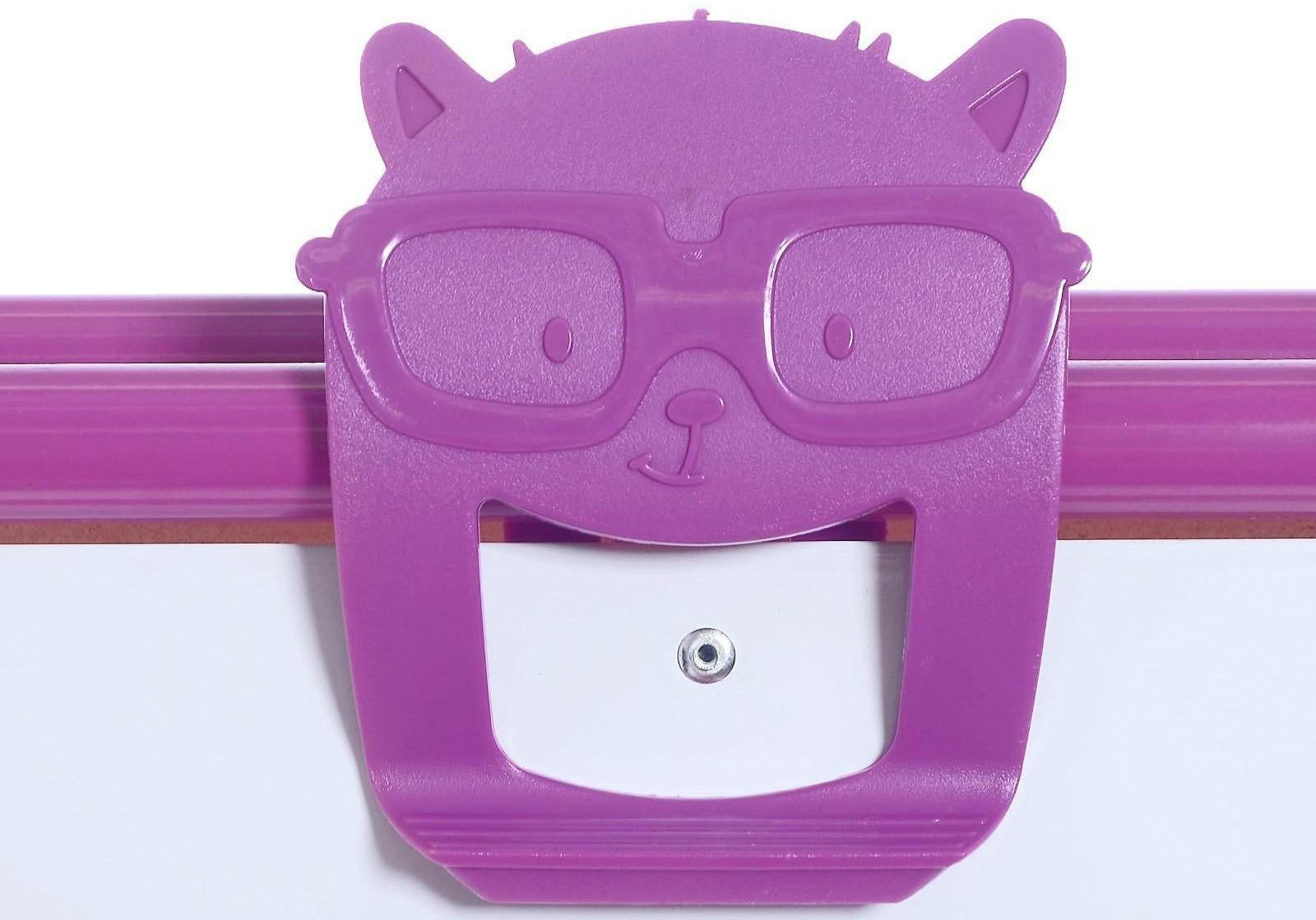 Мольберт детский, двусторонний «Растущий», регулируется по высоте, размер 755 × 516 × 70 мм, МИКС