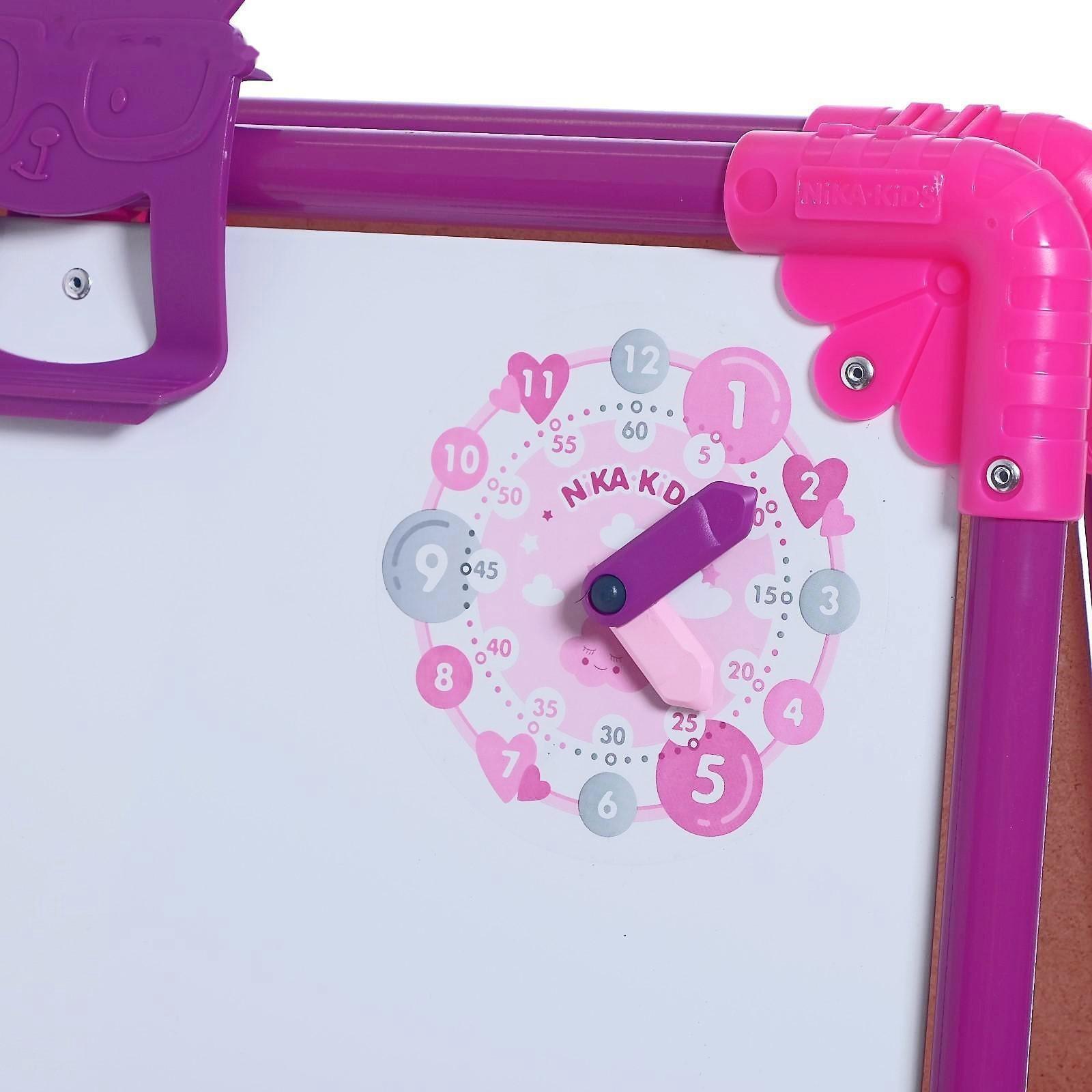 Мольберт детский, двусторонний «Растущий», регулируется по высоте, размер 755 × 516 × 70 мм, МИКС