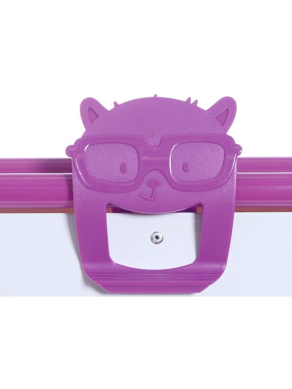 Мольберт детский, двусторонний «Растущий», регулируется по высоте, размер 755 × 516 × 70 мм, МИКС