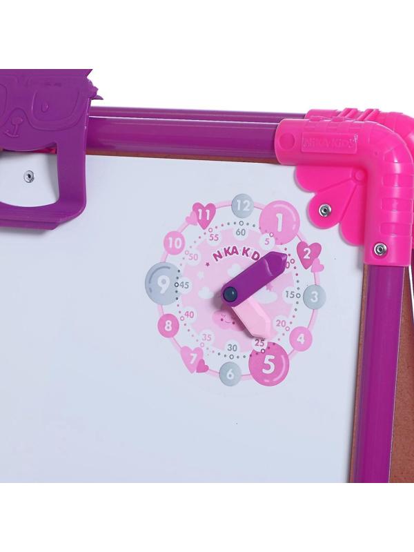 Мольберт детский, двусторонний «Растущий», регулируется по высоте, размер 755 × 516 × 70 мм, МИКС