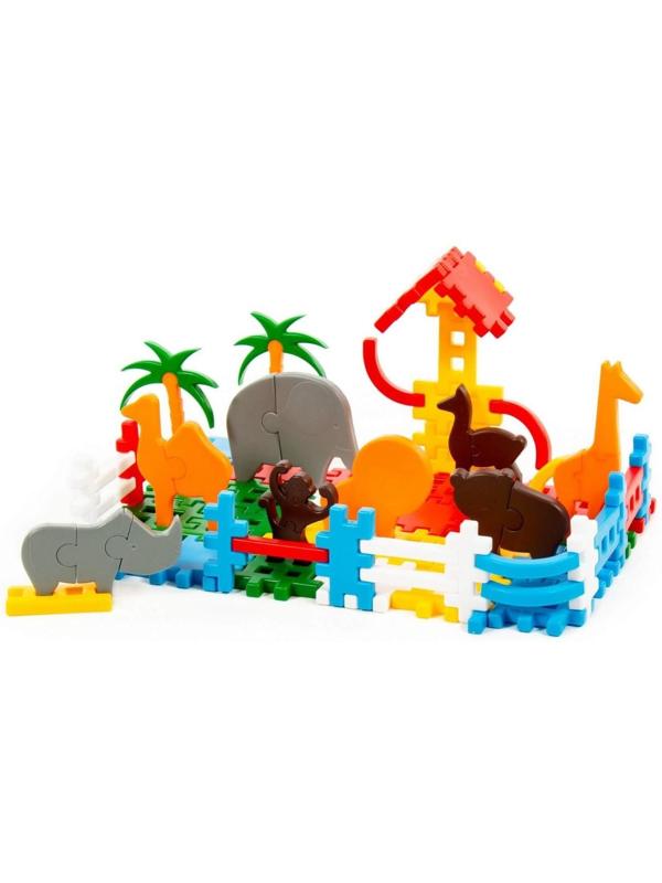 Конструктор «Зоопарк» 117 деталей