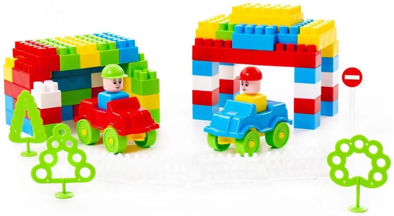 Конструктор «Строитель», 181 деталь