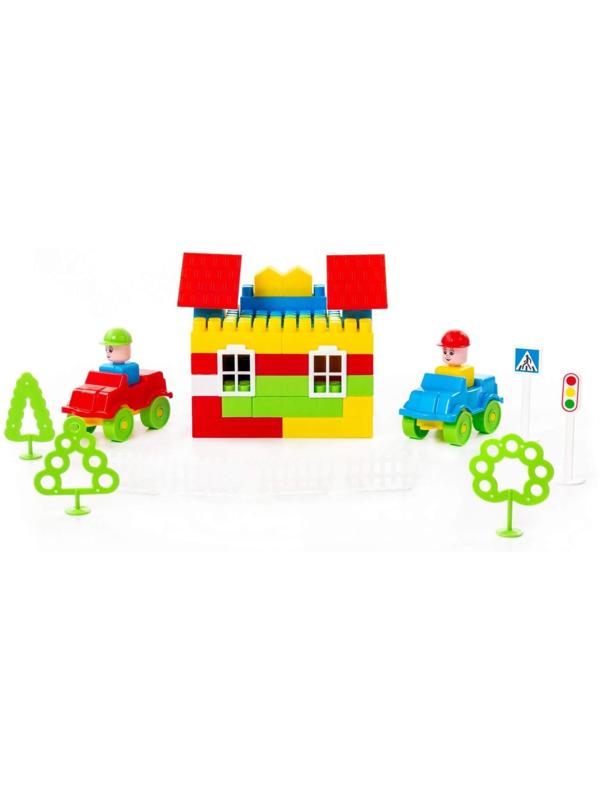 Конструктор «Строитель», 181 деталь