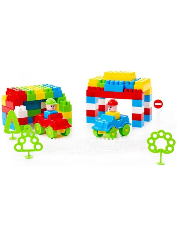 Конструктор «Строитель», 181 деталь