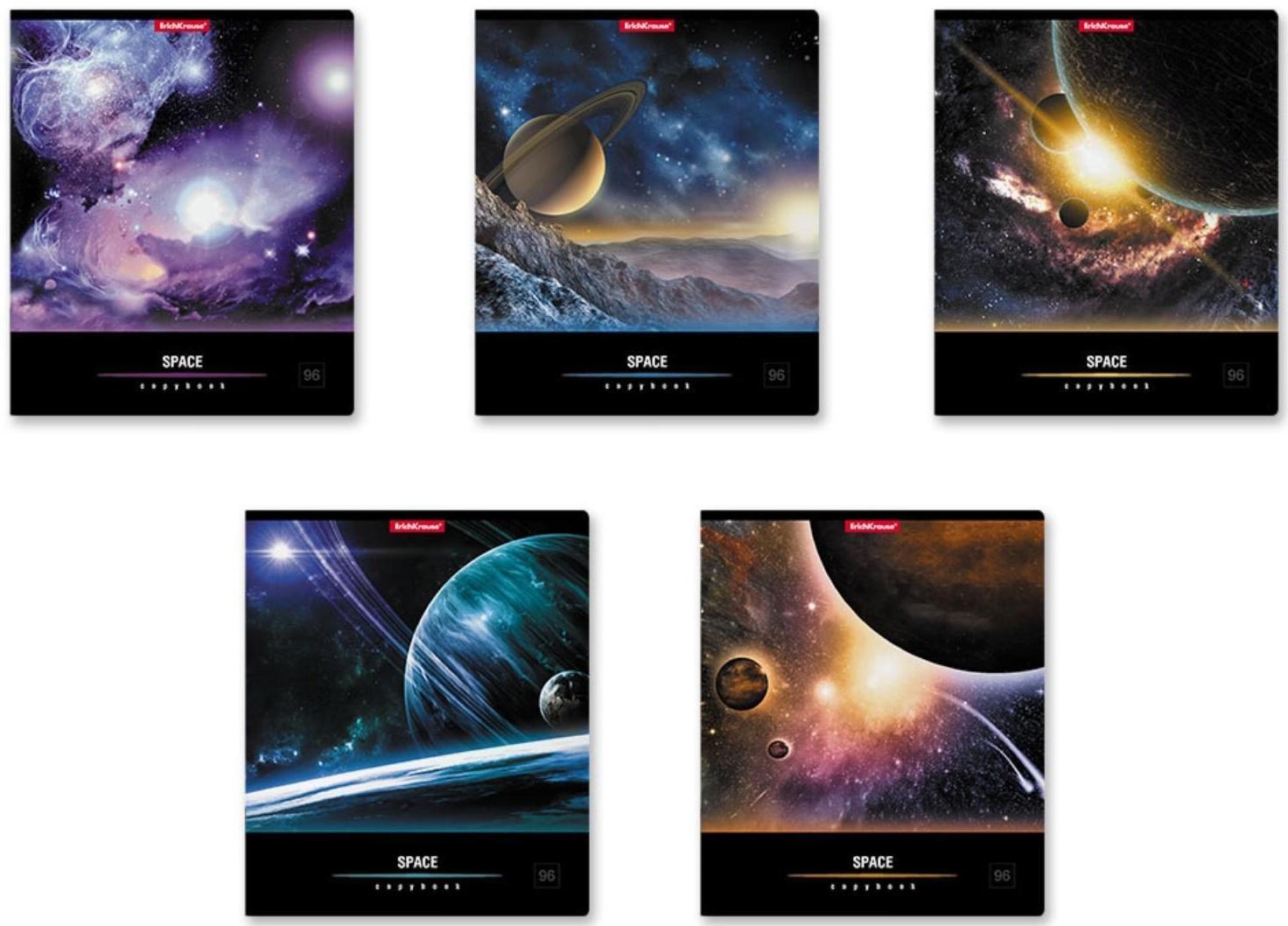 Тетрадь 96 листов в клетку ErichKrause 