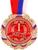 Медаль призовая, триколор, 1 место, золото, d=7 см