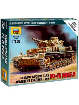Сборная модель «Немецкий средний танк Т-IV»