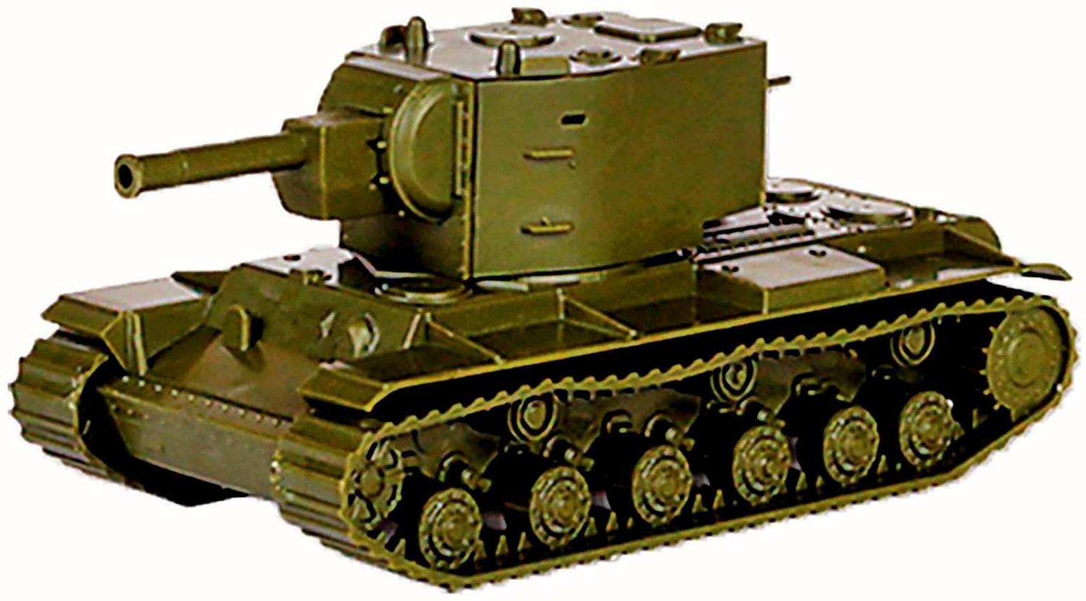 Сборная модель «Советский тяжелый танк КВ-2»