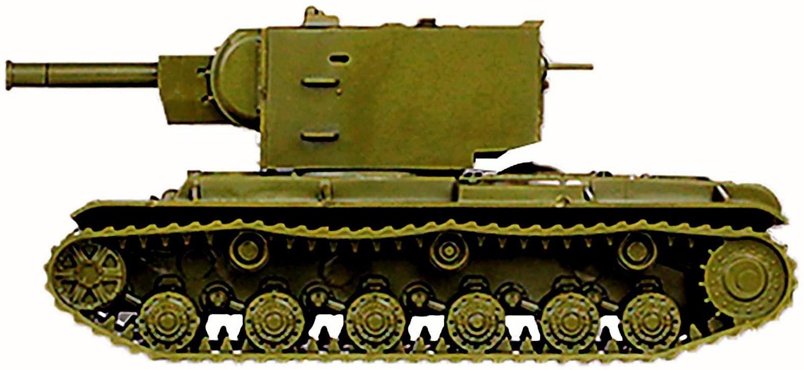 Сборная модель «Советский тяжелый танк КВ-2»