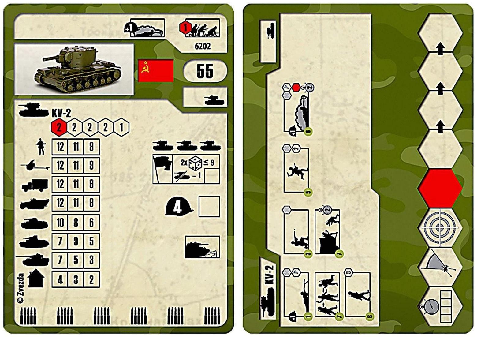 Сборная модель «Советский тяжелый танк КВ-2»