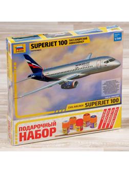 Сборная модель «Самолёт SuperJet 100»