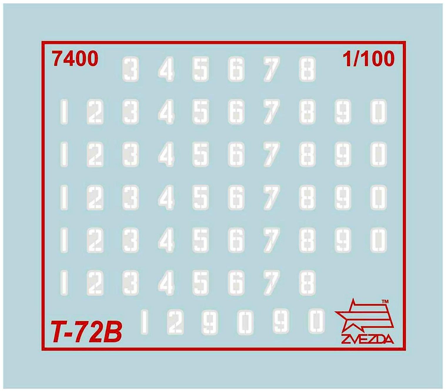 Сборная модель «Советский основной боевой танк Т-72Б»