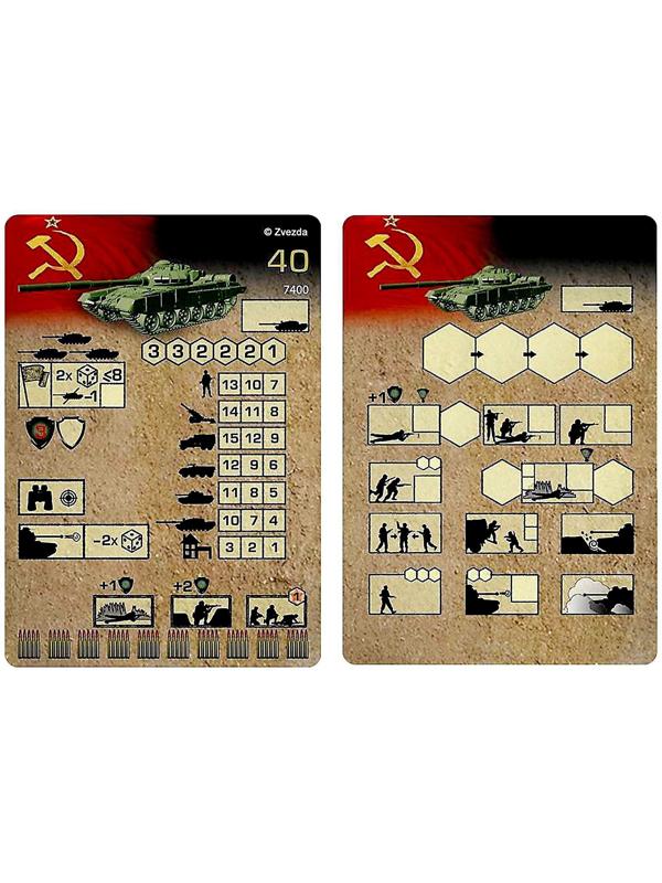 Сборная модель «Советский основной боевой танк Т-72Б»