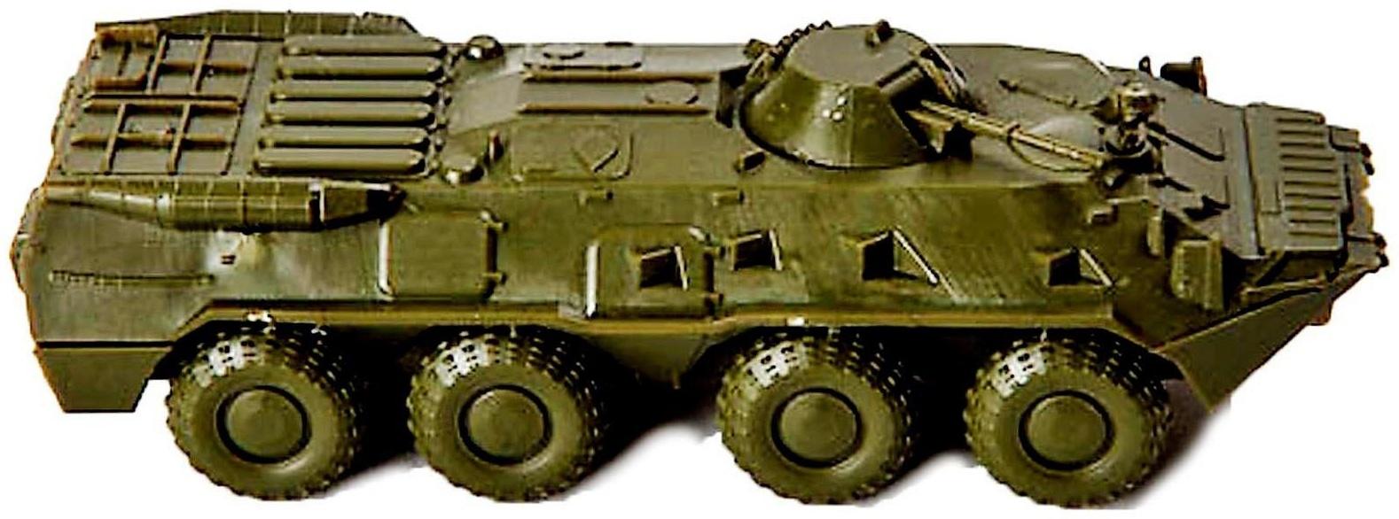 Сборная модель «Советский бронетранспортёр БТР-80»