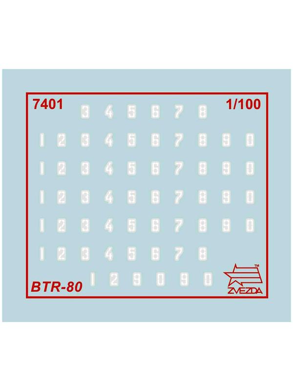 Сборная модель «Советский бронетранспортёр БТР-80»