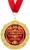 Медаль на открытке 