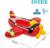 Лодка надувная Intex Pool Cruisers 59380, от 3-6 лет / 109 х 74 см. / Микс 1 шт.