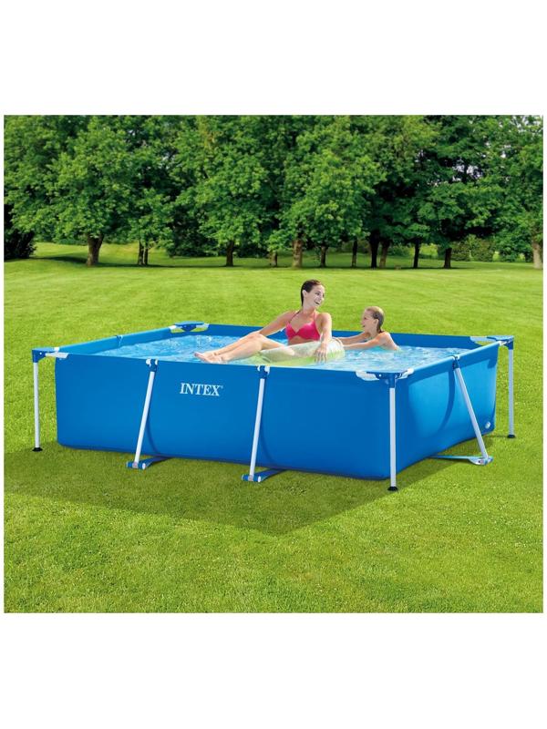 Бассейн каркасный Intex Frame Set 28270, прямоугольный, от 6 лет / 220 х 150 х 60 см.