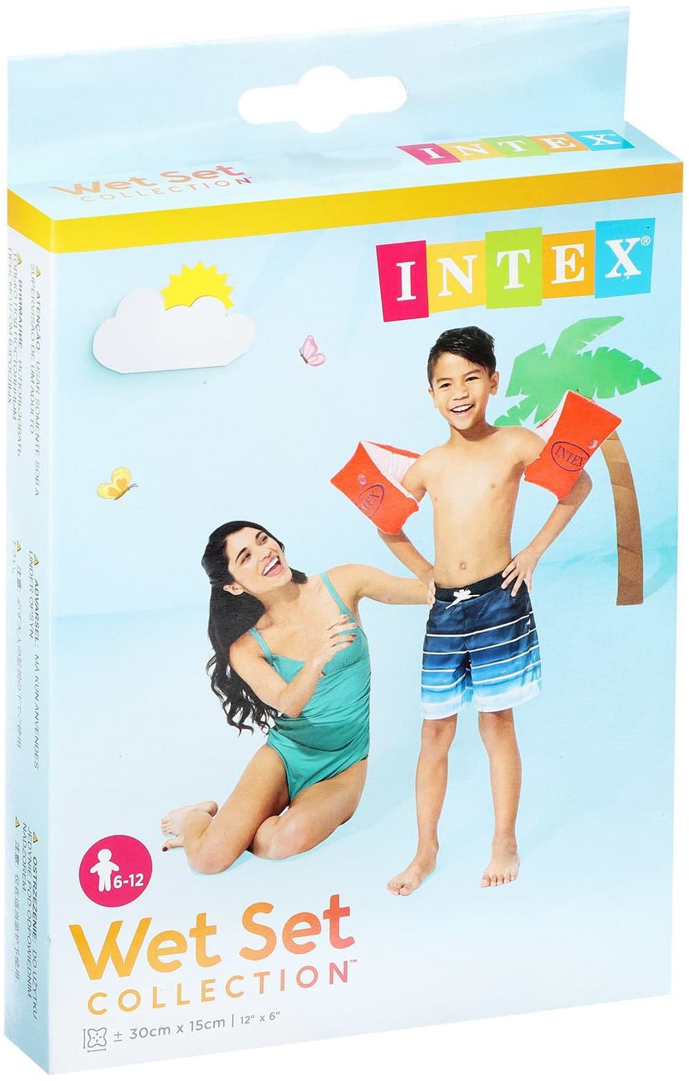 Нарукавники надувные Intex «Делюкс» 58641, 30 х 15 см, от 6-12 лет