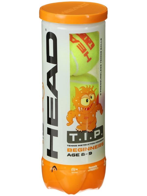 Набор мячей теннисных Head T.I.P Orange, цвет жёлтый