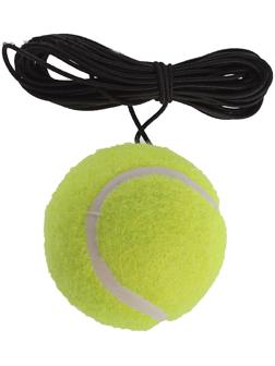 Мяч теннисный с резинкой