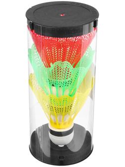 Волан пластик, наконечник пенопласт, в тубе, (набор 3 шт)