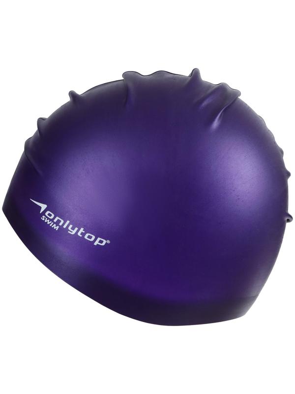 Шапочка для бассейна Onlitop, силиконовая, обхват 54-60 см, цвета микс