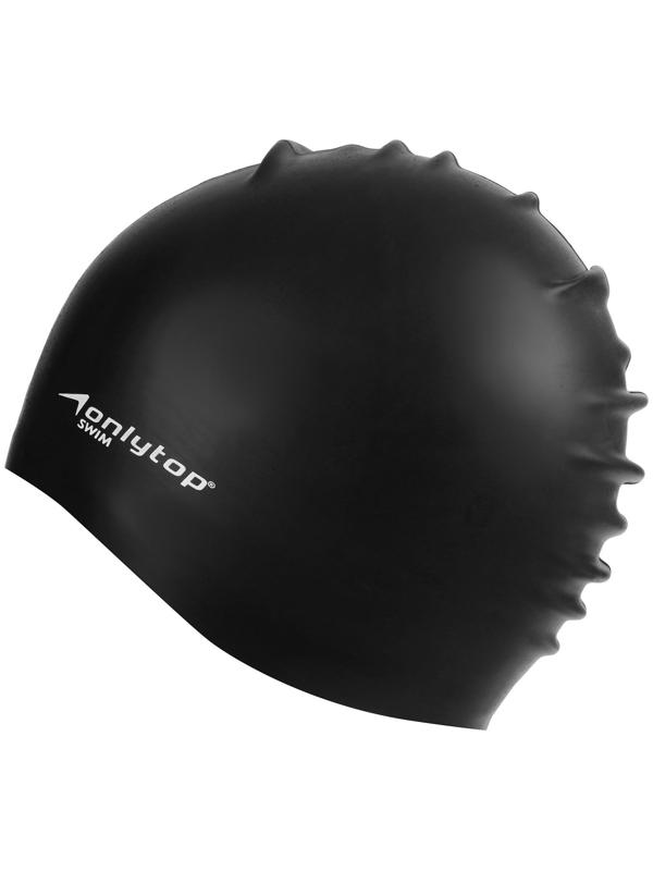 Шапочка для бассейна Onlitop, силиконовая, обхват 54-60 см, цвета микс