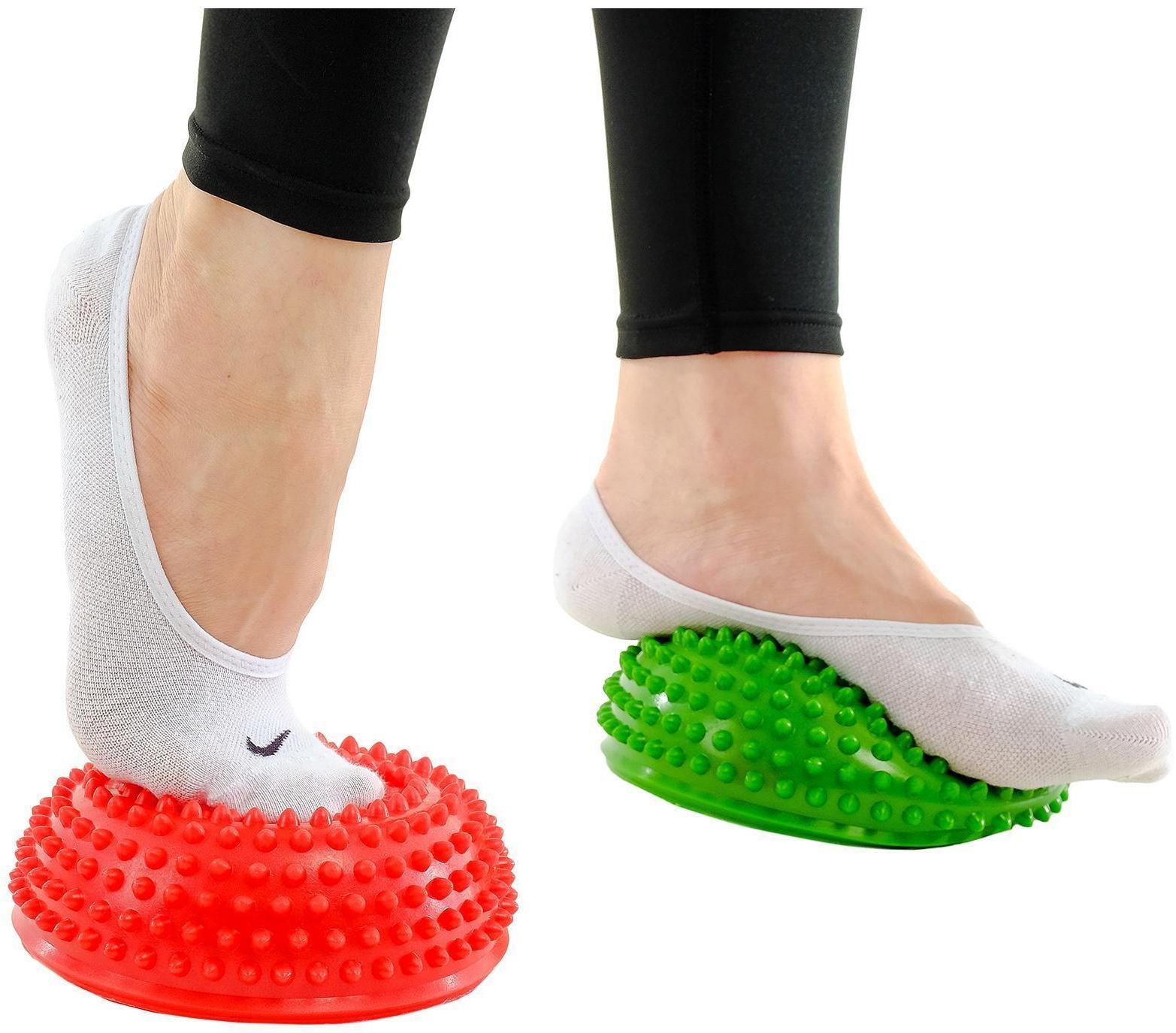 Массажёр надувной для ног, d=15 см, цвета МИКС