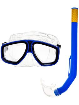Набор для подводного плавания: маска+трубка, в пакете, цвета микс